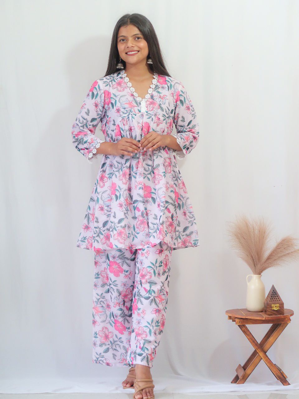 Floral Dream Suit Set - Nazakat